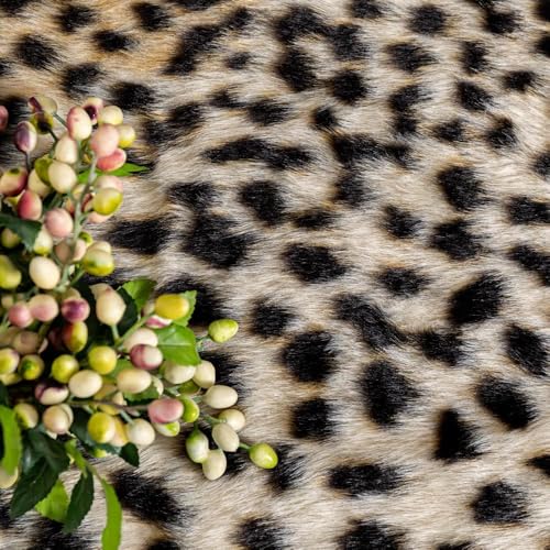 Huichenxing2021FURSTORE Leopard Rug Cheetah Print Rugs for Living Room Bedroom Faux Animal Print Area Rug Cowhide Skin Mat 6.2x8.2ft - color: Multi Leopard 98"l X 74" W