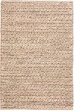 Dash and Albert Jute Area Rug - 7.5 X 9.5 Bleached Oak Solid Handwoven Accent Rug - Durable, Eco-Friendly, High Traffic Areas Hallway, Bedroom, Stairs - Premium Luxury Hotel Quality Soft Breathable - color: Jute Woven Bleached Oak, size: 7'6" x 9'6" (Rect
