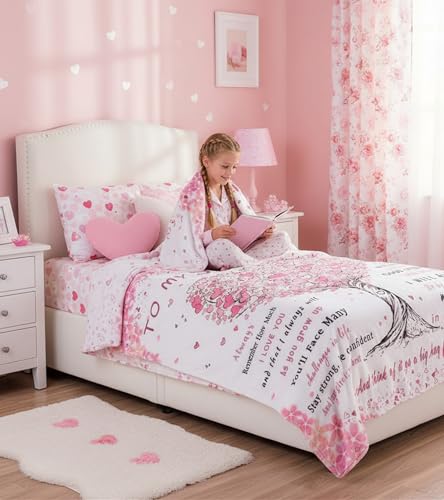 Aipon Daughter Gifts Blanket, Birthday Gift for Daughter Blankets from Mom Dad to My Daughter Blanket 40"x 50", Daughter Gifts from Mom Best Gifts for Adult Daughters Wedding Graduation - color: For Daughter, size: 40.00'' × 50.00''