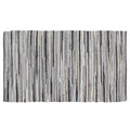 Ramanta Home Hand Woven 100% Cotton Rag Rug 3'x5' - Charcoal, Recycled Rugs, Boho Farmhouse Rugs for Living Room, Dinning Room, Kitchen, Entryway, Bedroom Rug - 36"x60" - color: Charcoal, size: 3 x 5 feet