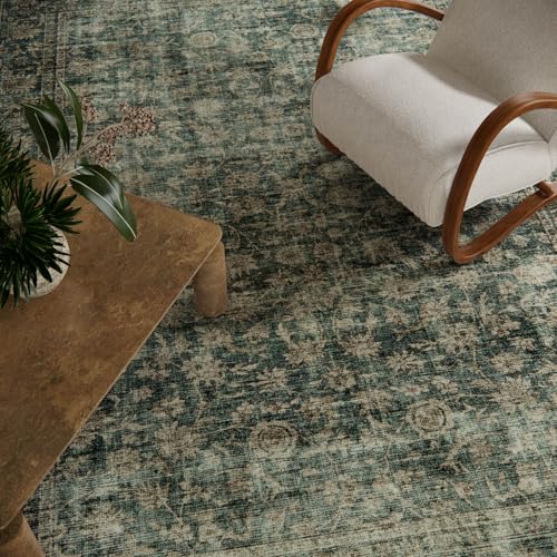 Machine Washable Throw Rugs for Entryway: Door Mat Indoor Entrance 2x3 Rug Boho Small Area Rug Non-Slip Low Pile Kitchen Rug for Front Door Indoor Entrance Entry Kids Room - color: Dark Green, size: 2' x 3' (Rectangular)