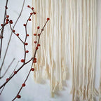 Macrame Woven Wall Hanging Curtain Fringe Garland Banner Boho Shabby Chic Bohemian Wall Art Decor