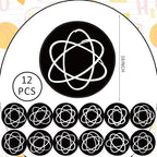 Tinideya 12 Pcs Kids Carpet Circle Seats for Class 16 Inch Round Classroom Rug Back to School Floor Cushions Soft Educational Mat Non Slip First Day of School Learning Playing Areas(Abstract) - style: Abstract