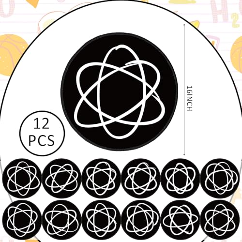 Tinideya 12 Pcs Kids Carpet Circle Seats for Class 16 Inch Round Classroom Rug Back to School Floor Cushions Soft Educational Mat Non Slip First Day of School Learning Playing Areas(Abstract) - style: Abstract