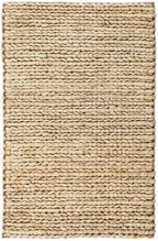 Dash & Albert Jute Handwoven Natural Rug, 2.5 X 8 Feet, Tan Solid Pattern - color: Jute Woven Natural, size: 2'6" x 8' (Runner)