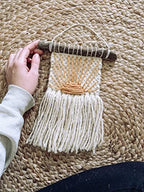 Handmade Woven Embroidered Wall Hanging Decor