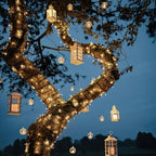 MagicPro String Lights, Fairy USB String Light with 200 Warm White LEDs, 66 FT Copper String Lights for Bedroom Wall Ceiling Christmas Tree Wreath Craft Wedding Party Decoration (1)