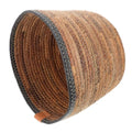 Woven Rattan Planter Basket Large Boho Rustic Floor Flower Pot Decorative Plant Container for Indoor Home Storage and Garden Organizer