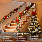 Battery Operated Fairy String Lights, Acrylic Gems Jewels String Lights with Remote 8 Modes Timer Function,30 Warm White LED Battery Powered Fairy Lights for Bedroom Party Decor