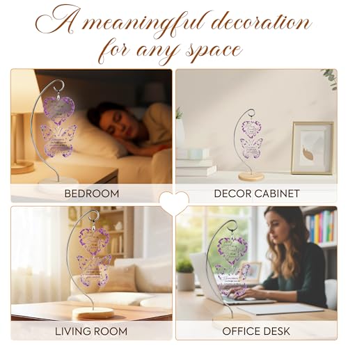 Positive Gifts for Women Christmas - Purple Butterfly Office Decor - Congratulations Appreciation Gift for Coworker, Friend, Teacher, Sister, Mom - Christmas, Birthday, Thank You Gift for Women, Men - color: 16 - Awesome Butterfly