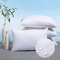 MIULEE Pack of 4 14x20 Outdoor Pillow Inserts, Water-Resistant Throw Pillow Inserts Decorative Premium Rectangle Pillow Stuffer Sham for Porch Swing Couch Sofa Cushion Patio Furniture - size: 14x20 Inch (Pack of 4)