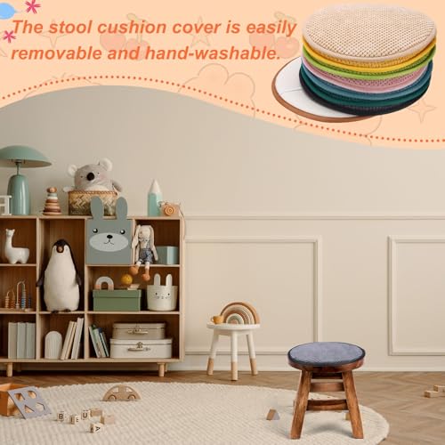 uxcell Round Stool Cushion, 10 x 10 Inch Round Seat Pads with Elastic Straps, Anti-Slip Soft Round Pad Chair Seat Cushions for Dining Chairs Kitchen Bar High Stool, Dark Gray - color: Dark Gray, size: 10 x 10 Inch