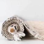 Cotton Wall Tapestry Hanging Decor, 20x34 Large Macrame Woven Boho Chic Bohemian Abstract Geometric Printed Tapestries Decor Gift for Apartment Dorm Kids Livingroom Bedroom Door Entrance Home Office