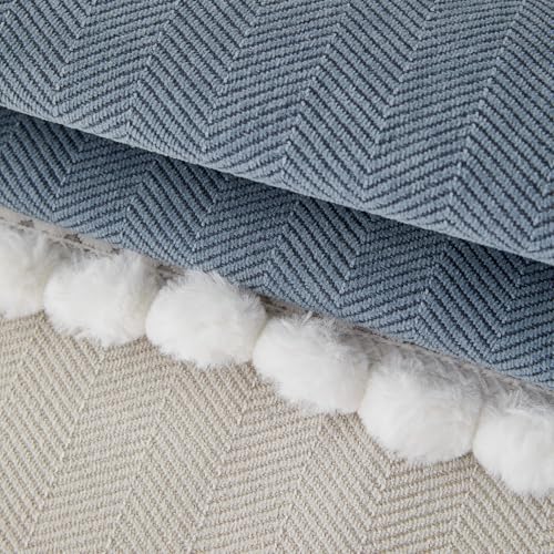 VClife Modern Couch Cover, Non Slip Dog Sofa Cover, Denim Blue, 35.4 x 35.4 | Pet-friendly Sofa Covers, Scratch-resistant, Waterproof, Non Slip That Stay Firmly In Place, Durable and Machine Washable - color: 01# Denim Blue, size: 35.4" x 35.4"
