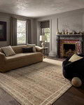 Loloi Jeremiah Brent Bleecker Collection BLE-07 Khaki/Natural 2'-7" x 10'-0" Runner Rug - color: Khaki / Natural, size: 2'7" x 10' (Rectangular)