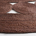 SAFAVIEH Area Rug 4' Round - Natural Fiber Collection - Brown, Handmade Jute, Boho Farmhouse Braided Design (NF364T) - color: Brown, size: 4' (Round)