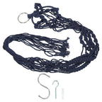 PATIKIL Macrame Hanging Planter, 35 Inch Handmade Hanging Plant Holders Flower Pot Hanger Flower Pot Hanger for Indoor Outdoor Decor, Navy Blue