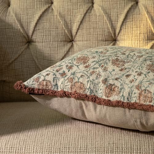 Decorative Throw Pillow Covers, Set of 2 (White Mahogany, 18" x 18" (Pack of 2)) - color: White Mahogany, size: 18" x 18" (Pack of 2)