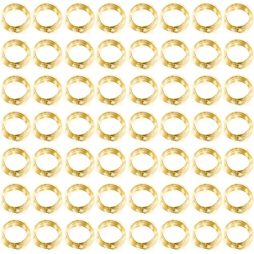 Hortsun 100 Packs Fairy Lights Battery Operated 3 Speed Modes, 7 Ft/ 2 M 20 LED Battery String Mini Waterproof Wire Twinkle Lights Bulk for Wedding Party Birthday Vases Decor (Warm White) - color: Warm White