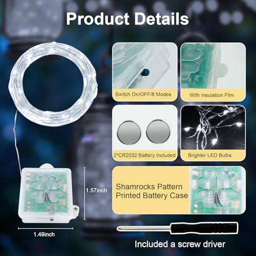 AIKEI 6 Pack LED Fairy Lights with Timer Battery Operated, Mini String Lights with Remote Waterproof 7ft 20 Led Firefly Starry Lighting for Wedding Party Bedroom Garden Christmas Decoration White - color: White, size: 6PCS-REMOTE