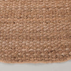 SAFAVIEH Natural Fiber Collection Area Rug - 6' Round, Natural, Handmade Jute, Ideal for The Living Room, Dining, Bedroom (NF402A) - size: 6' (Round)