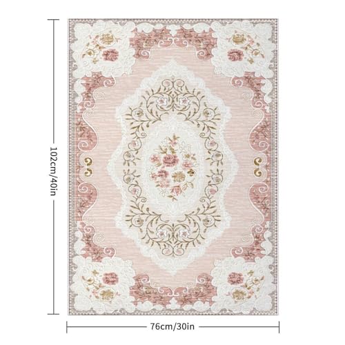 Boho Floral Pink Throw Blanket,Vintage Elegant Country Rustic Farmhouse Pattern Soft Throw Blanket for Couch Sofa Camping Office Travel Home Bedroom Decor All Seasons 30"x40" - color: Boho-20, size: 30x40in