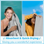 Oversized Turkish Beach Towel Blanket XXL Cotton Sandproof Towels Boho Woven Extra Large Big Sand Free Giant Throw Blankets Huge Quilt XL Picnic Camping Necessities Cloud For Adult Gifts Grey - color: Woven Grey, size: Xxxl(88x82 In,224x208 Cm)