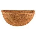 Arcadia Garden Products Extra Durable CB52 18-inch Coco Liner for Half Round Circle Wall Mounted Planters, Natural Coconut Fiber Replacement Liner for Garden Outdoor Flower Pots - size: 18-Inch, style: Wall Manger