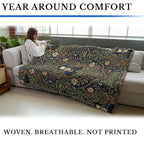 Pure Country Weavers Monster Frankenstein Blanket - Fantasy Gift - Tapestry Throw Woven from Cotton - Made in The USA (72x54) - color: Monster Frankenstein, size: 72x54