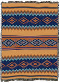 Pure Country Weavers Villas - Western Tapestry Throw Blanket Woven from Cotton - Made in The USA (72x54) - color: Villas
