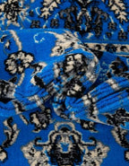 Unique Loom Sialk Hill Collection Area Rug - Washington (2' 2" x 8' 2" Runner, Dark Blue/ Black) - color: Dark Blue/Black, size: 2'2" x 8'2" (Runner)