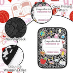 Tinideya 12 Pcs Kids Carpet Circle Seats for Class 16 Inch Round Classroom Rug Back to School Floor Cushions Soft Educational Mat Non Slip First Day of School Learning Playing Areas(Composition Book) - style: Composition Book