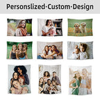 BLINGPAINTING Custom Tapestry: Upload Images, Personalize, Create Your Own Wall Hanging - Living Room, Bedroom, Dorm (70" W x 50" L) - size: 50"L x 70"W