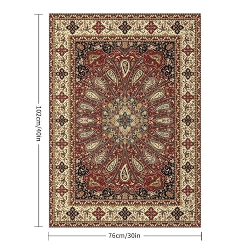 Boho Throw Blanket,Traditional Oriental Tribal Pattern Soft Throw Blanket for Couch Sofa Camping Office Travel Home Bedroom Decor All Seasons 30"x40" - color: Boho-13, size: 30x40in
