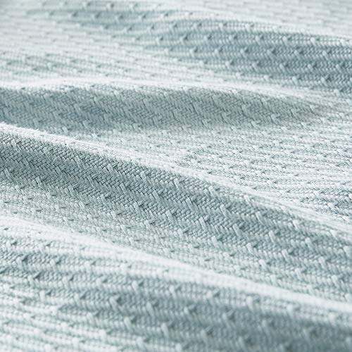 Madison Park 100% Egyptian Cotton Lightweight Summer Blanket, Breathable Waffle Knit Design, Soft Cozy All-Season Throw for Bed, Couch or Sofa, Light Blue Twin Size (66"x90") - color: Light Blue, size: Twin
