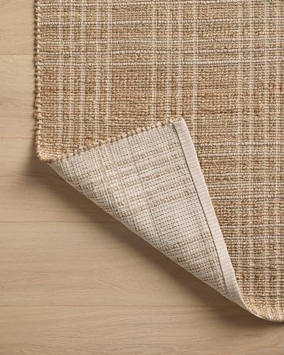 Loloi Chris Loves Julia Judy Collection JUD-01 Natural/Cream 2'-6" x 7'-6" Runner Rug - color: Natural / Cream, size: 2'6" x 7'6" (Rectangular)