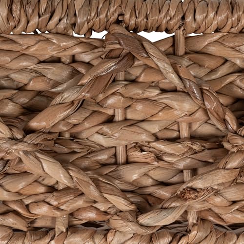 Creative Co-Op Bankuan Rope Diamond Weave Tray with Handles - size: 32" x 13" x 4"