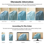 NEWCOSPLAY Super Soft Queen Blanket Blue Premium Silky Flannel Fleece 3D Checkered Lightweight Bed Blanket All Season Use (Blue Checkered, Queen(90"x90")) - color: Blue Checkered, size: Queen(90"x90")