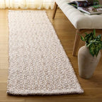 SAFAVIEH Natural Fiber Collection Area Rug - 2'3" x 8' Runner, Natural & Silver, Handmade Jute & Wool, Ideal for Living Room, Hallway, Foyer, Entryway, Bedroom (NFB225G) - color: Natural/Silver, size: 2'3" x 8' (Runner)