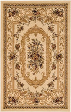 Unique Loom Versailles Collection Area Rug - Henry (3' 1" x 5' 3" Rectangle Cream/Green) - color: Cream/Green, size: 3'3" x 5'3" (Rectangular)