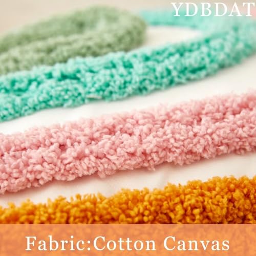 Boho Decorative Rainbow Colorful Throw Pillow Covers 18x18 Farmhouse Tufted Textured Pillow Covers with Tassels Woven Cushion Case for Sofa Bed Living Room Hallowmas Ivory x1 - color: Ivory, size: 18" x 18" (Pack of 1)
