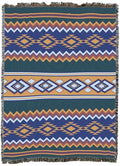 Pure Country Weavers Sunset - Western Tapestry Throw Blanket Woven from Cotton - Made in The USA (72x54) - color: Sunset
