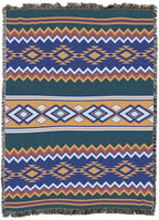 Pure Country Weavers Sunset - Western Tapestry Throw Blanket Woven from Cotton - Made in The USA (72x54) - color: Sunset