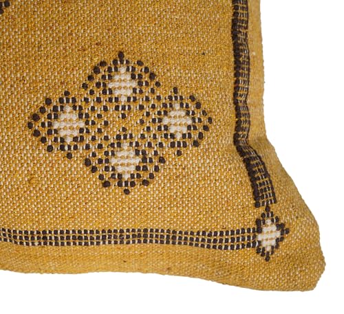 Indian Cotton Cushion Cover Sabra Kilim Pillow Cover Designer Decorative Sofa 18x18 Inche Handwoven Cushion Case for Farmhouse Home Decor Spring Decorative Pillow (Pattern 30) - color: Pattern 30