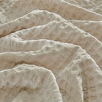 WARMDERN Waffle Weave Pillowcases Standard Size 4 Pack Pillow Cases Soft Microfiber Pillow Case Covers Set of 4 Boho Woven Textured Pillowcase with Envelope Closure(Khaki, 20x26 Inches, 4 Pack) - color: Khaki-waffle Weave, size: 20" x 26" (Pack of 4)
