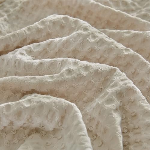 WARMDERN Waffle Weave Pillowcases Body Size 1 Pack Pillow Cases Soft Microfiber Pillow Case Covers Set of 2 Boho Woven Textured Pillowcase with Envelope Closure(Khaki, Body, 20x54 Inches) - color: Khaki-waffle Weave, size: 20" x 54" (Pack of 1)