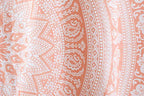 Popular Handicrafts Indian Hippie Bohemian Beautiful Elephant Mandala Curtain Panels Rose Gold - color: Rose Gold, size: 38"W x 83"L (Pack of 2)