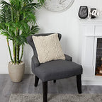Nearly Natural 16in. Boho Woven Macrame Decorative Pillow Cover