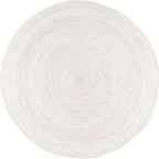 nuLOOM 9x12 Rigo Jute Hand Woven Area Rug, Off White, Solid Farmhouse Design, Natural Fiber, For Bedroom, Living Room, Dining Room, Hallway, Office, Kitchen, Entryway