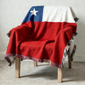 Pure Country Weavers Chile Flag Blanket - Gift Tapestry Throw Woven from Cotton - Made in The USA (69x48) - color: Chile Flag